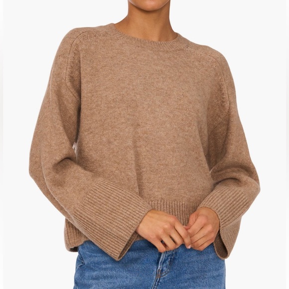 1. State Sweaters - 1. State Women's Tan Crewneck Sweater